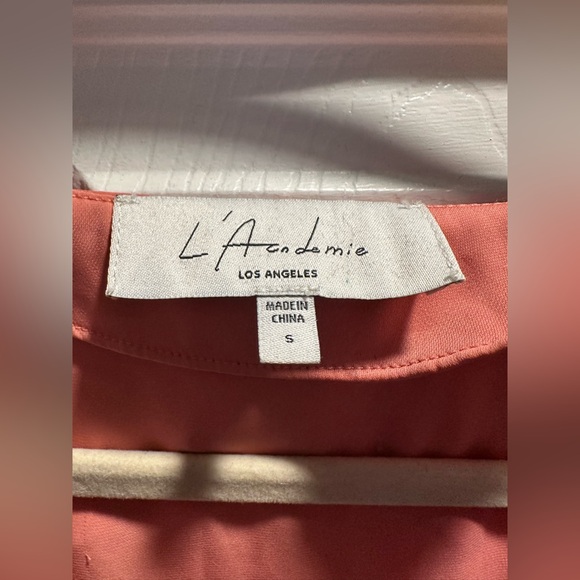 L’Academie salmon ruffle shell. Size Small. - Picture 3 of 3